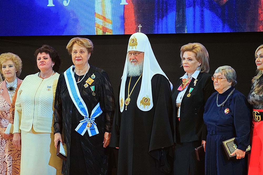 Патриарх Кирилл на открытии форума православных женщин